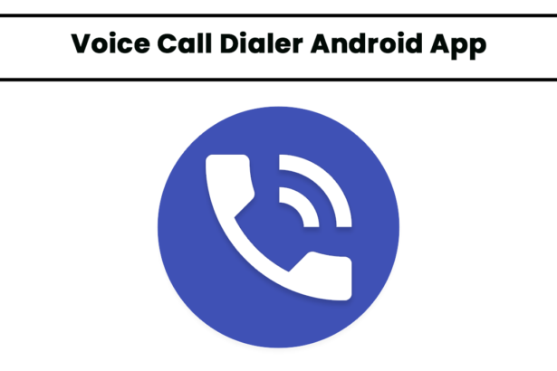 Voice Call Dialer Android App