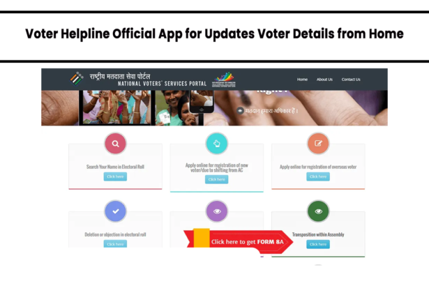 Voter Helpline Official App for Updates Voter Details from Home