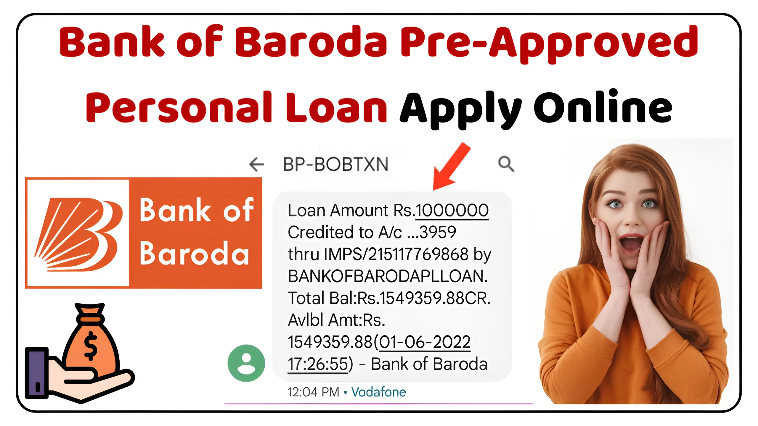 Instant Pre-Approved Personal Loans by BOB