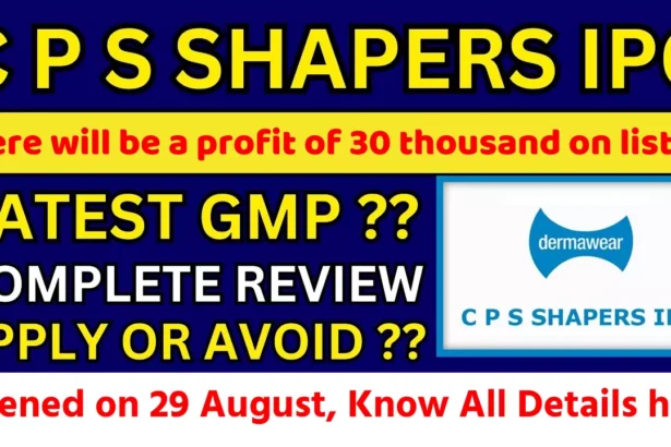 CPS Shapers IPO GMP Today