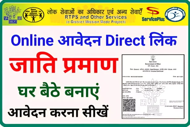 Bihar caste certificate online